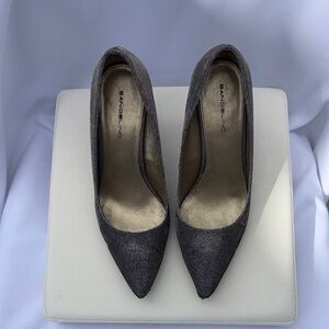 Bandolino Women's Glittery Gray Heels